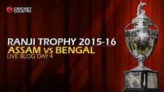 ASSAM 143/8, qualify for quarter-final, as do BENGAL | Live Cricket Score, Assam vs Bengal, Ranji Trophy 2015-16, Group A match, Day 4 at Guwahati
